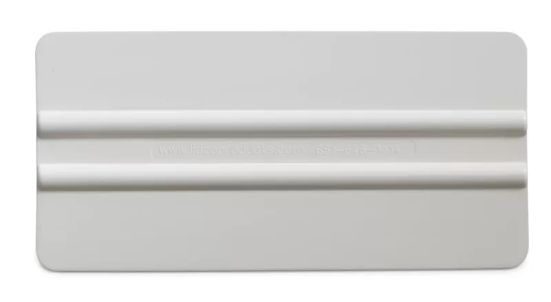 6 inch white plastic squeegee from Lidco Products