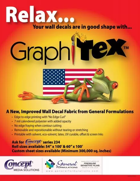 General Formulations GraphiTex Sell Sheet