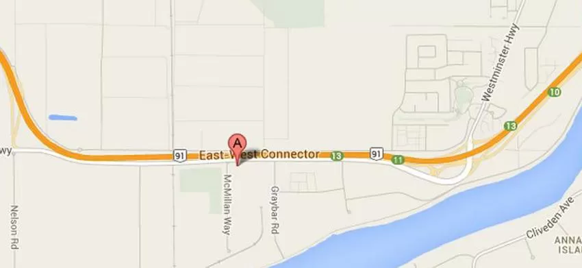 Map showing TCT Graphic Products head office in Etobicoke, ON